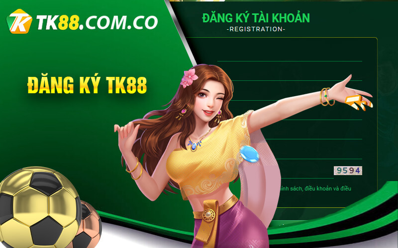 Đăng ký tài khoản nhanh chóng TK88